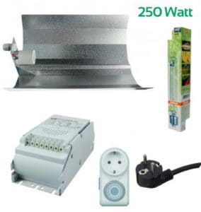 Beleuchtungsset 250W (Low Budget) Komplettset Grow Einsteiger